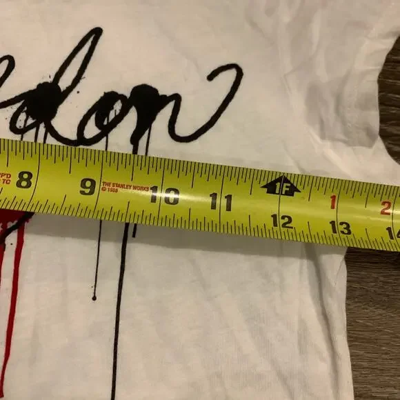 Miley Cyrus x Max Azria London Tee Size Medium - Picture 6 of 8